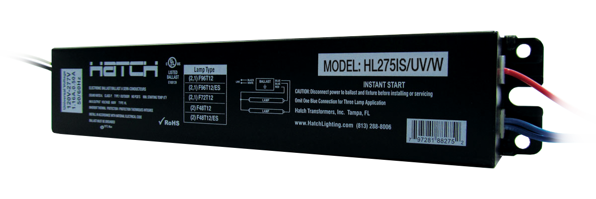 40w @ 24V 120-277V HATCH LIGHTING LV40-24N-UNV-w CONSTANT VOLTAGE LED DRIVER 